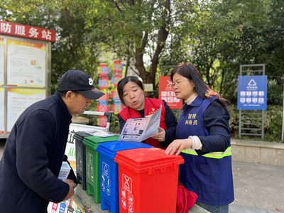徐州鼓樓牌樓街道 垃圾分類出實(shí)招 綠色文明伴我行